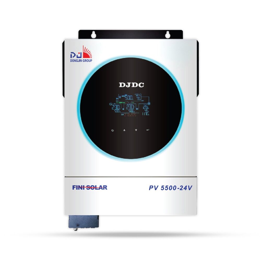 DJDC PV5500 DUAL HYBRID SOLAR INVERTER 4KW With 5.5KW MPPT Solar Charge Controller